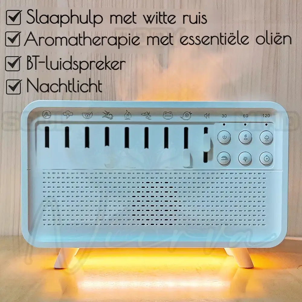 3 in 1 Bluetooth Speaker / Witte Ruis-Natuurgeluid muziek / Luchtbevochtiger met licht