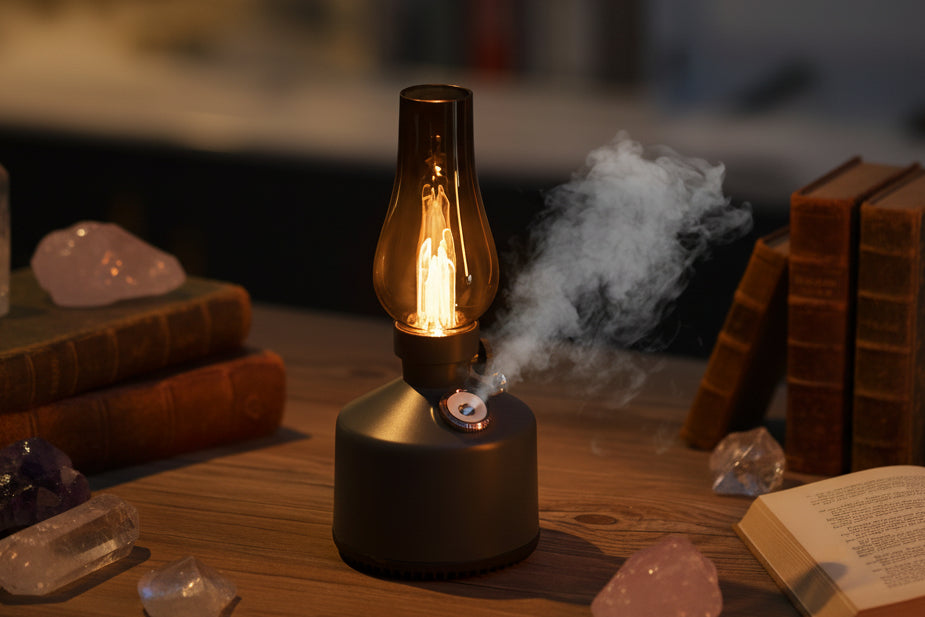 USB Luchtbevochtiger & Nachtlampje