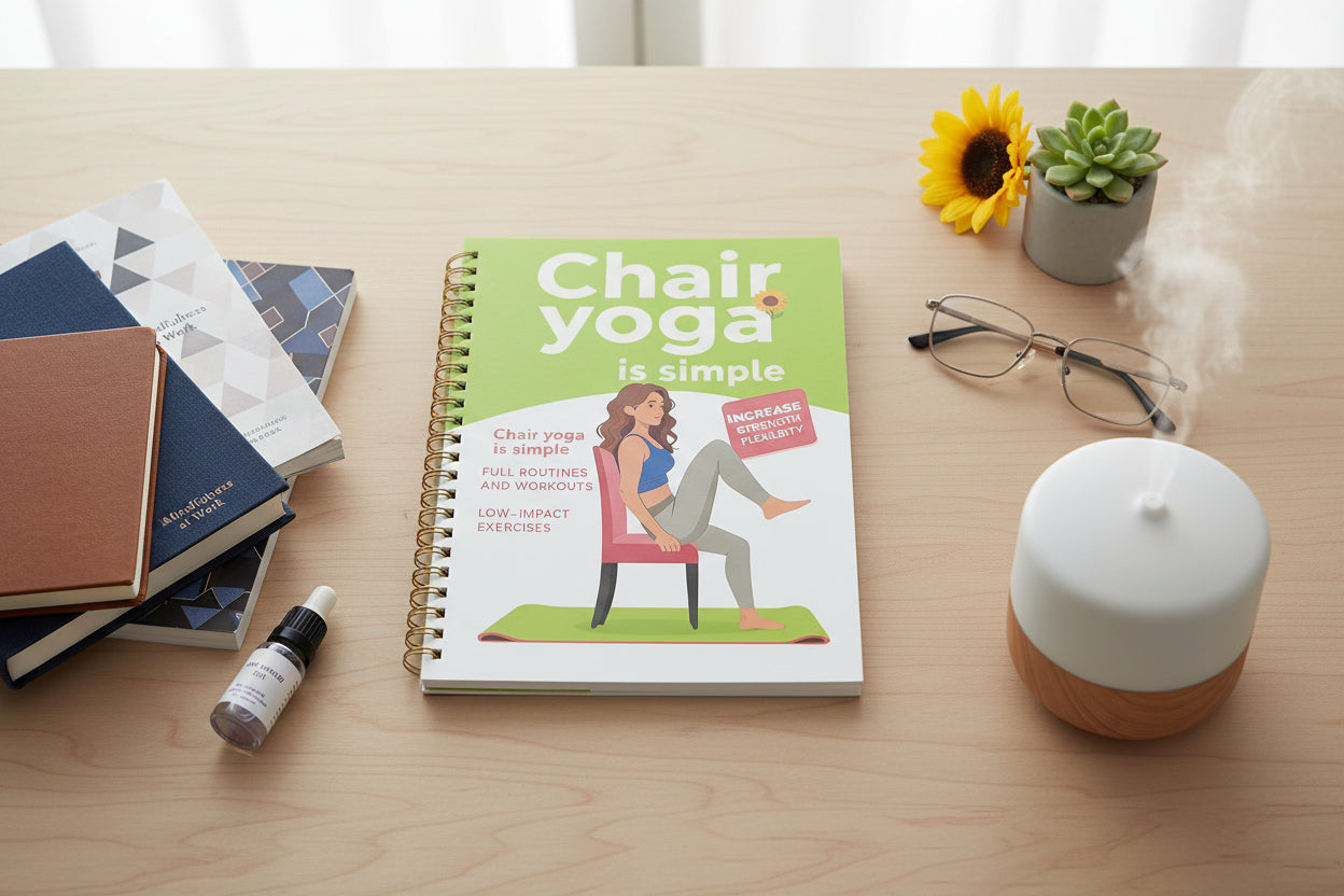 30-Dagen Stoelyoga in het Engels – Versterk je Lichaam, Ontspan je Geest