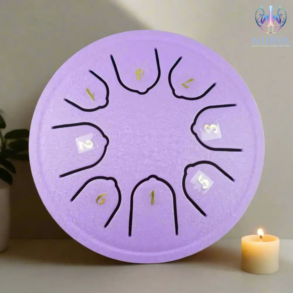 8 Tone Stalen Tongtrommel - 11.5cm