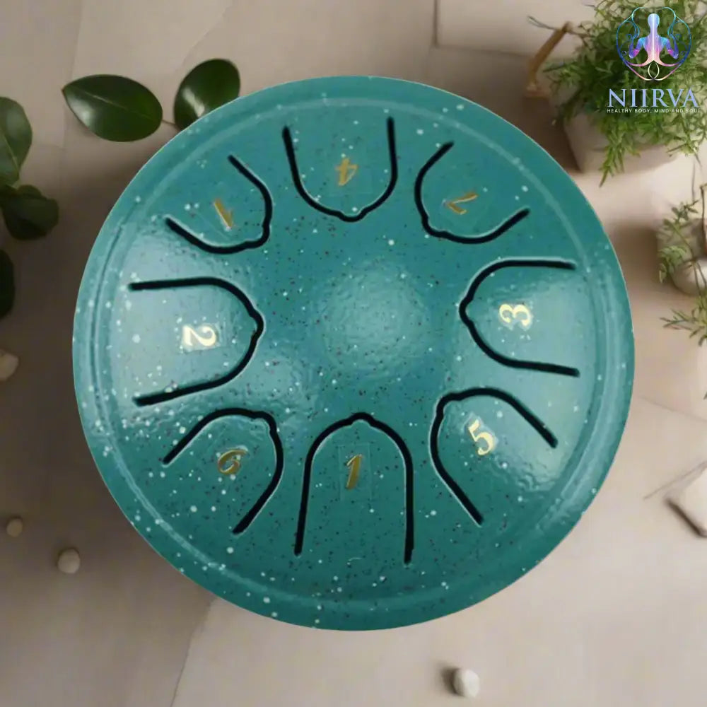 8 Tone Stalen Tongtrommel - 11.5cm