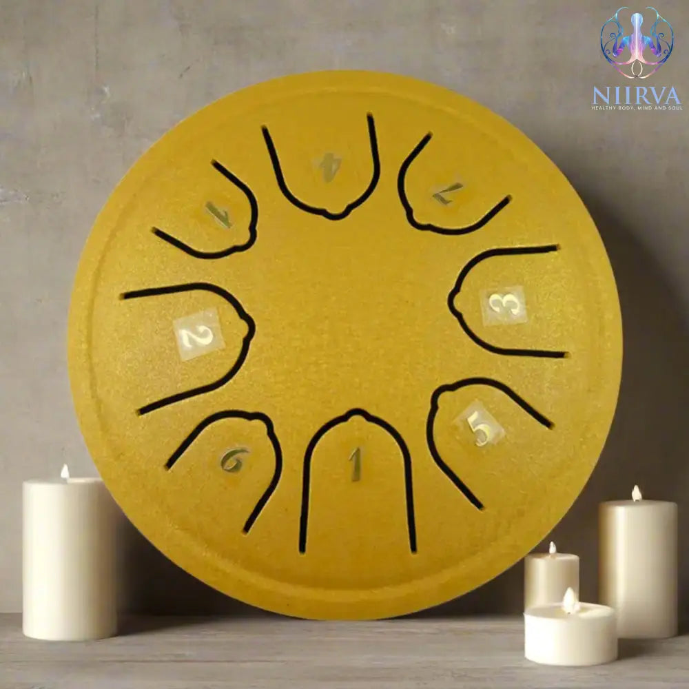 8 Tone Stalen Tongtrommel - 11.5cm