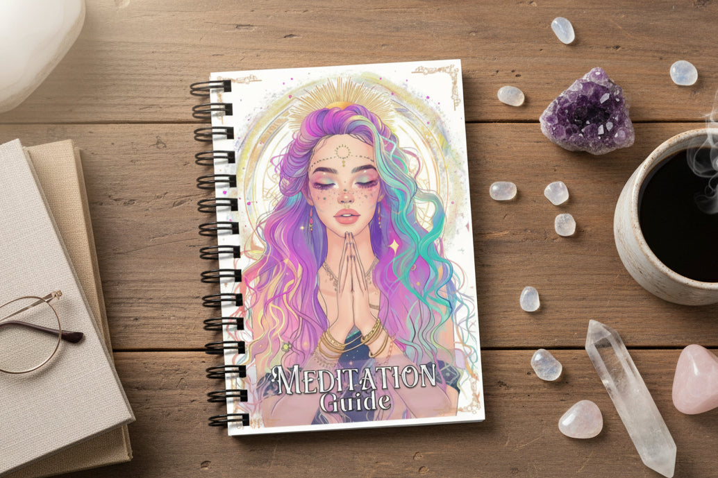 Ultimate Meditation Guide & Workbook – Mindfulness, Chakra Balancing & Ademhalingstechnieken in het Engels