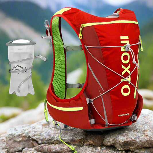 Hydratatie Rugzak – 8L | Voor Hardlopen, Fietsen, Hiking & Marathons – Inclusief 1,5L Waterzak + 500ml Waterfles