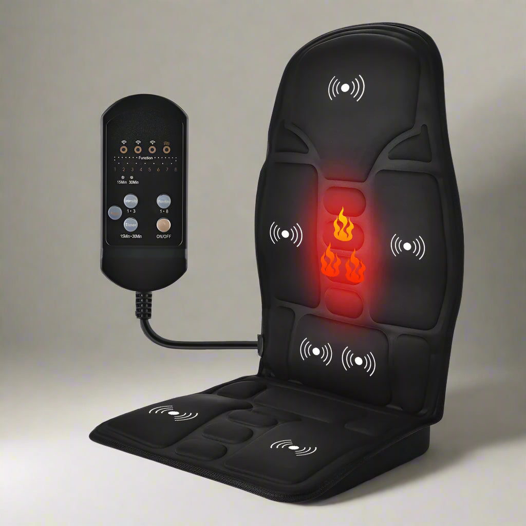Verwarmend en Vibrerend Stoelkussen voor massage