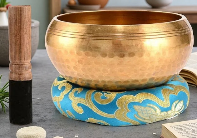 Handgemaakt & Authentiek Tibetaanse Klankschaal Set – 8,5–20 cm