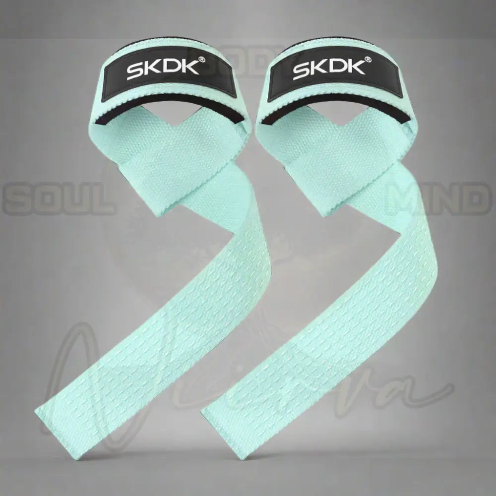 Gewichthefriemen Antislip Siliconen Lifting Polsbandjes Lichtgroen