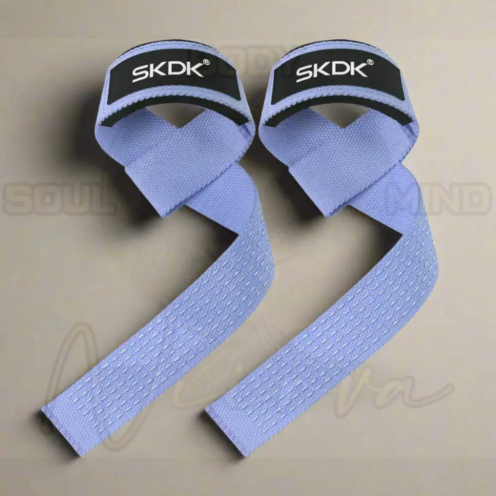 Gewichthefriemen Antislip Siliconen Lifting Polsbandjes Paars