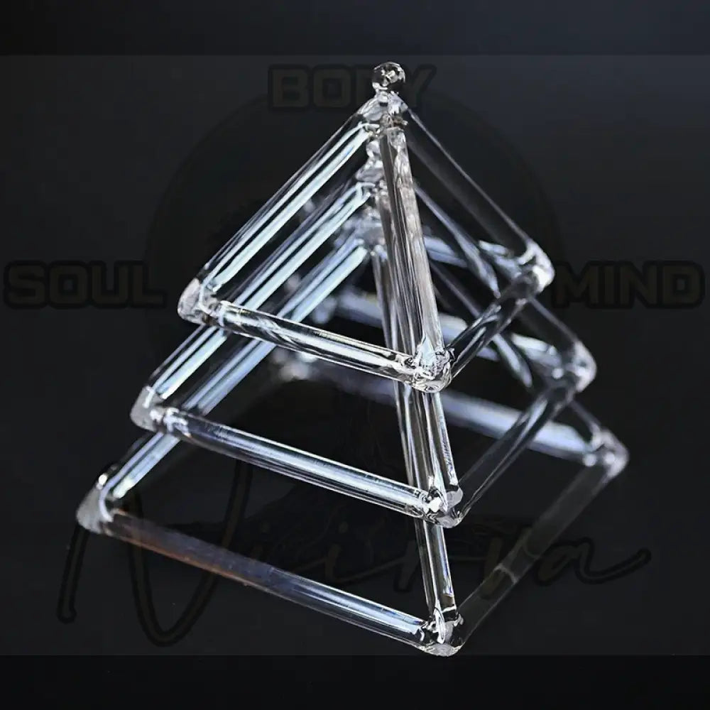 Helder Kristallen Zingende Piramide 3-9 Inch