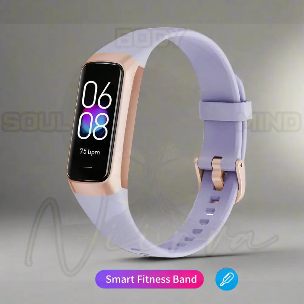 LIGE Amoled Smart Watch - Fitness Tracker paars