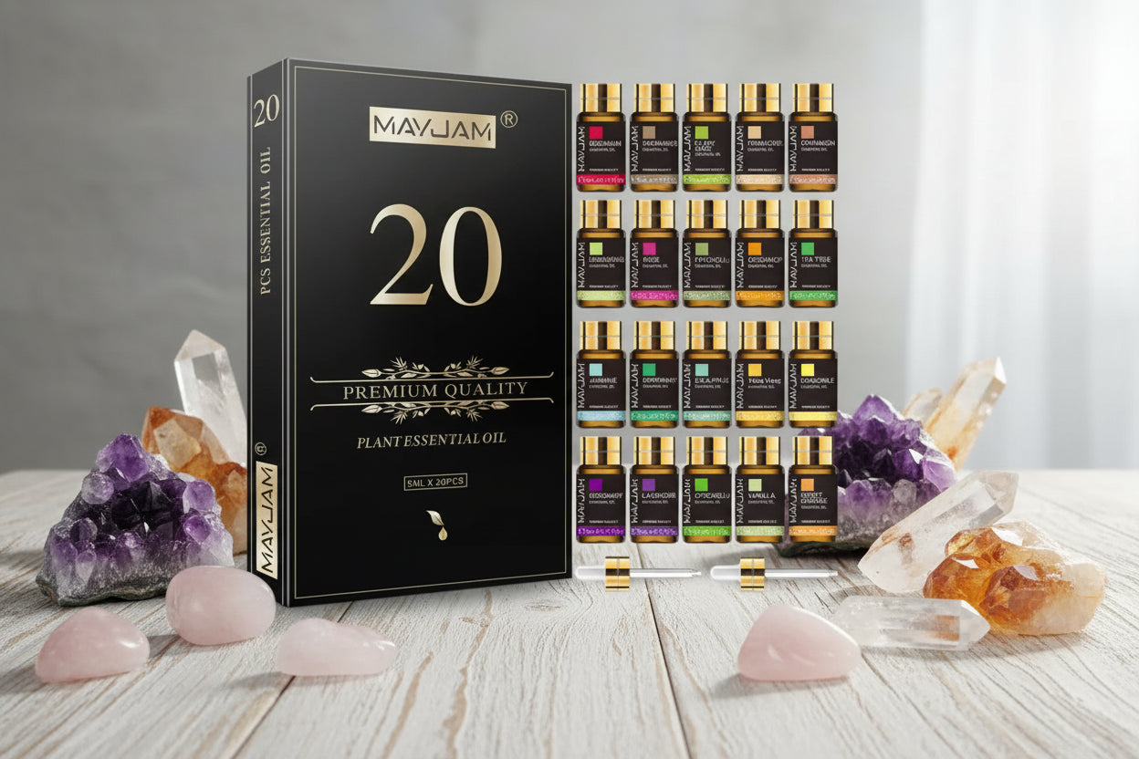 MAYJAM Pure Natuurlijke Essentiële Oliën 20st kit Voor Diffuser