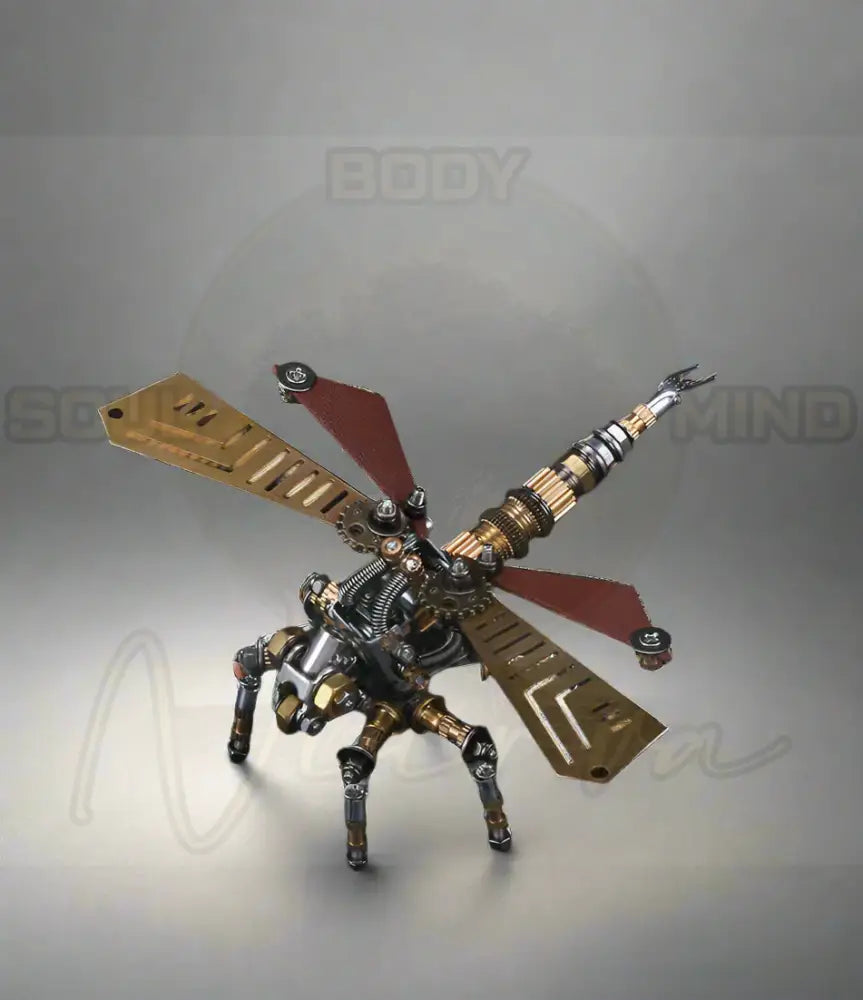 Mechanische Insecten 3D Metalen Puzzel DIY Mechanische libel