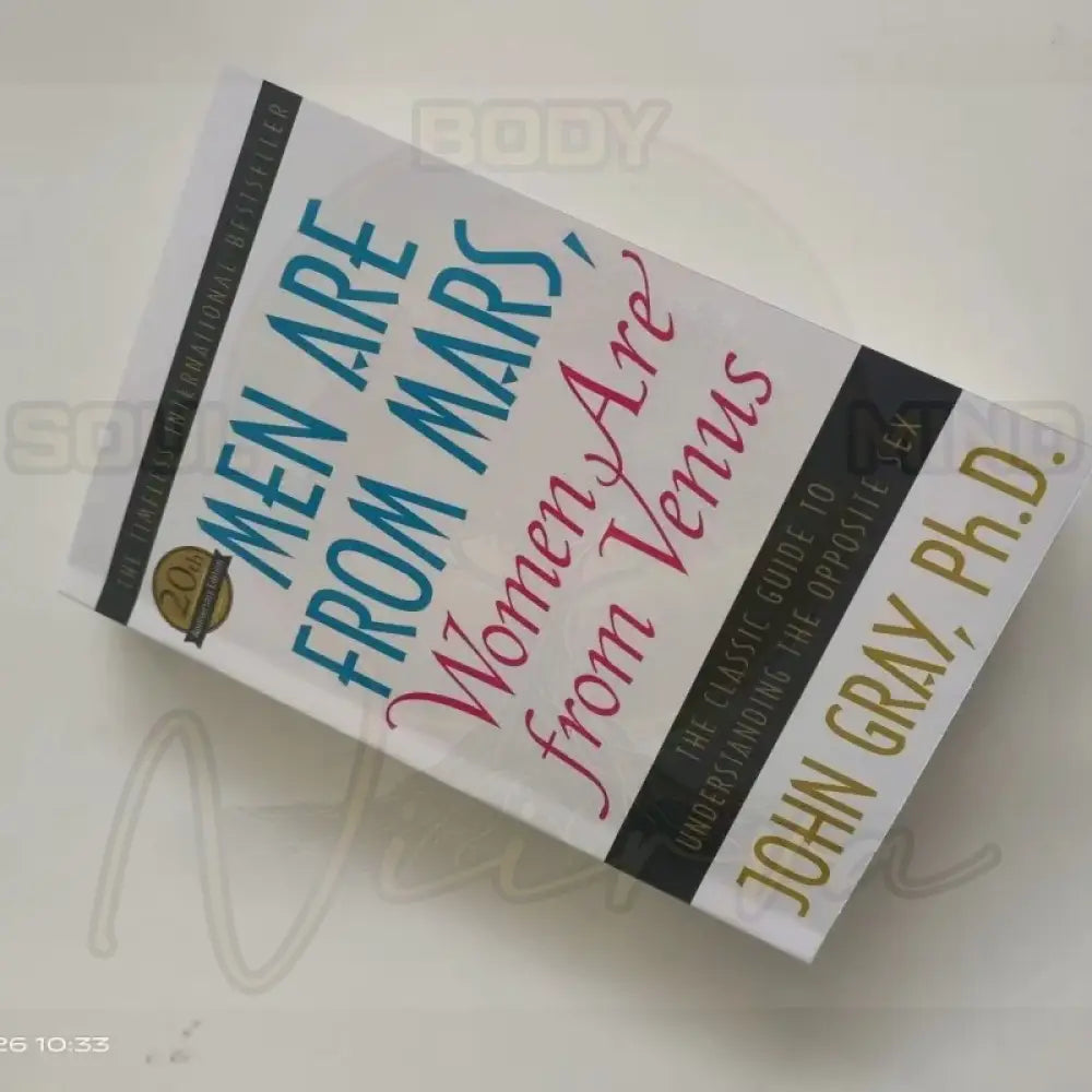 Men Are from Mars Women Are from Venus by John Gray