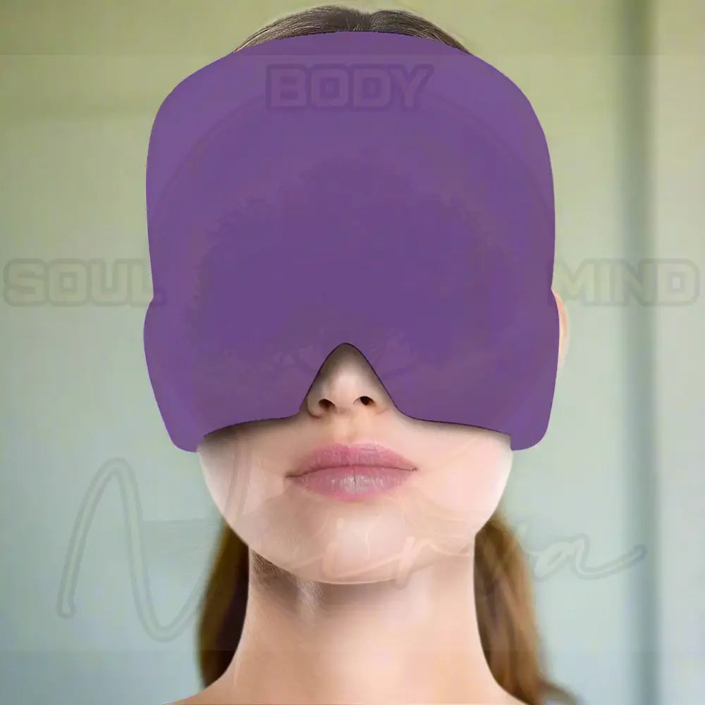 Migraine-verlichting Koudetherapie Paars