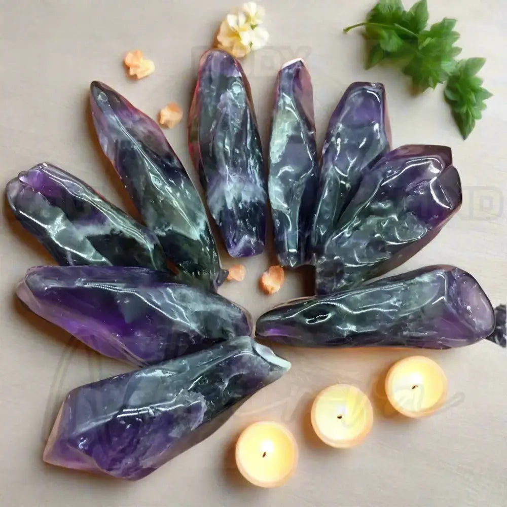 Natuurlijk Kristal Stenen 100g Amethist 4 / ongeveer 100g