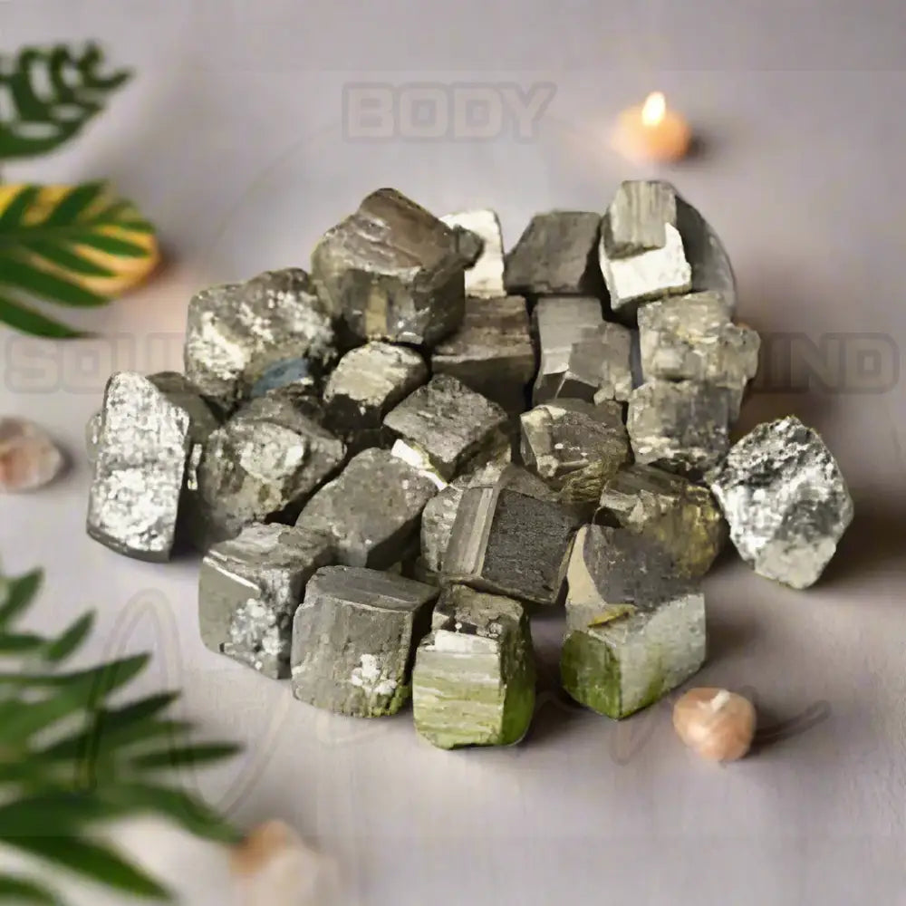 Natuurlijk Kristal Stenen 100g Chalcopyriet / ongeveer 100g