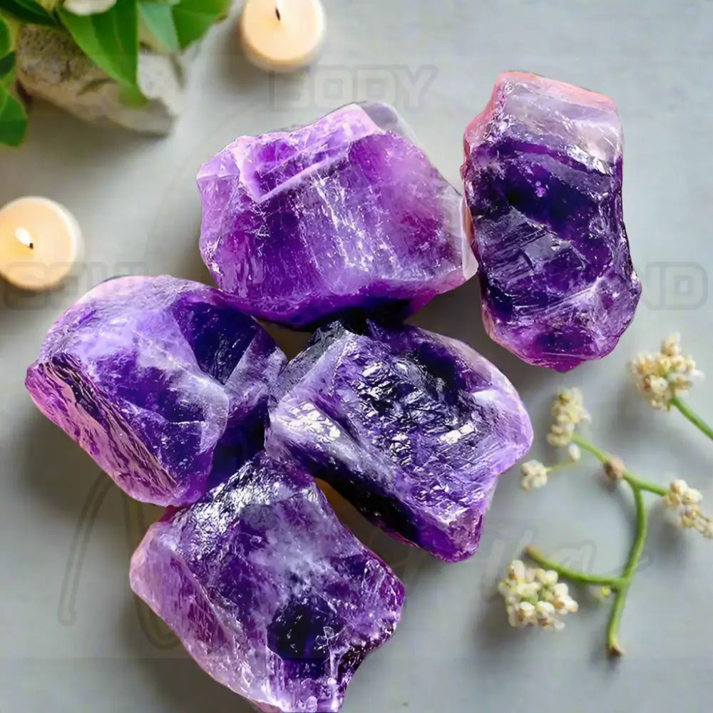 Natuurlijk Kristal Stenen 100g Donker Amethist / ongeveer 100g