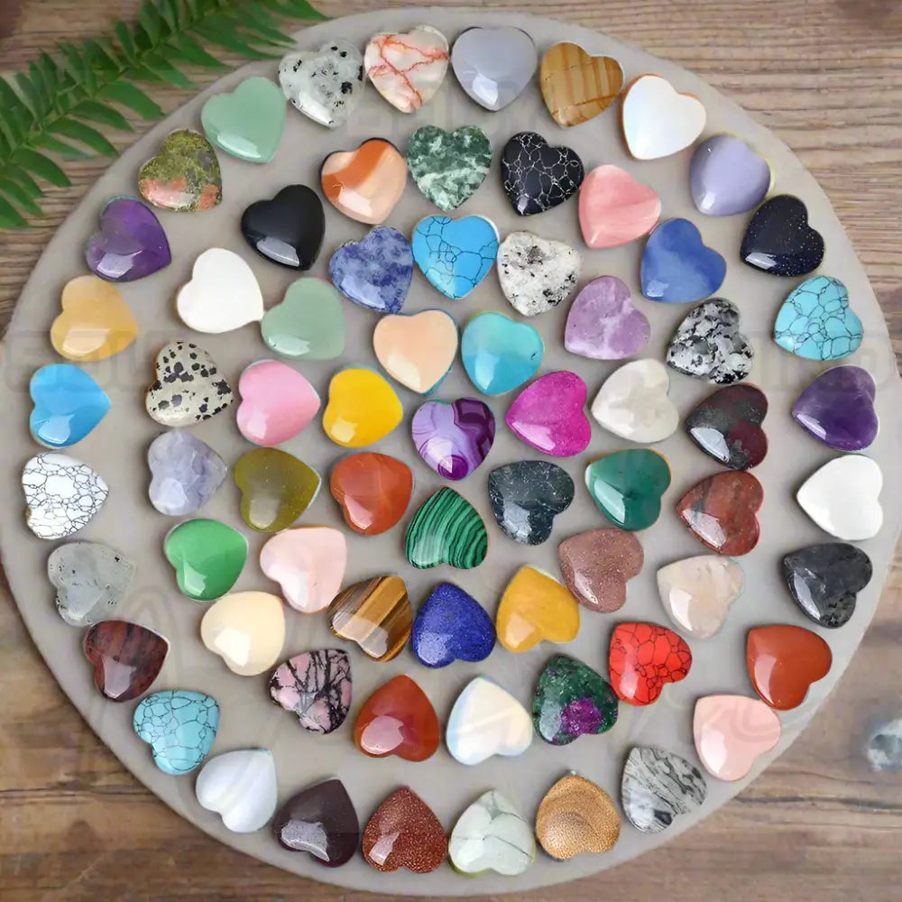 Natuurlijke mineraalstenen 30pcs / 20X20X6mm