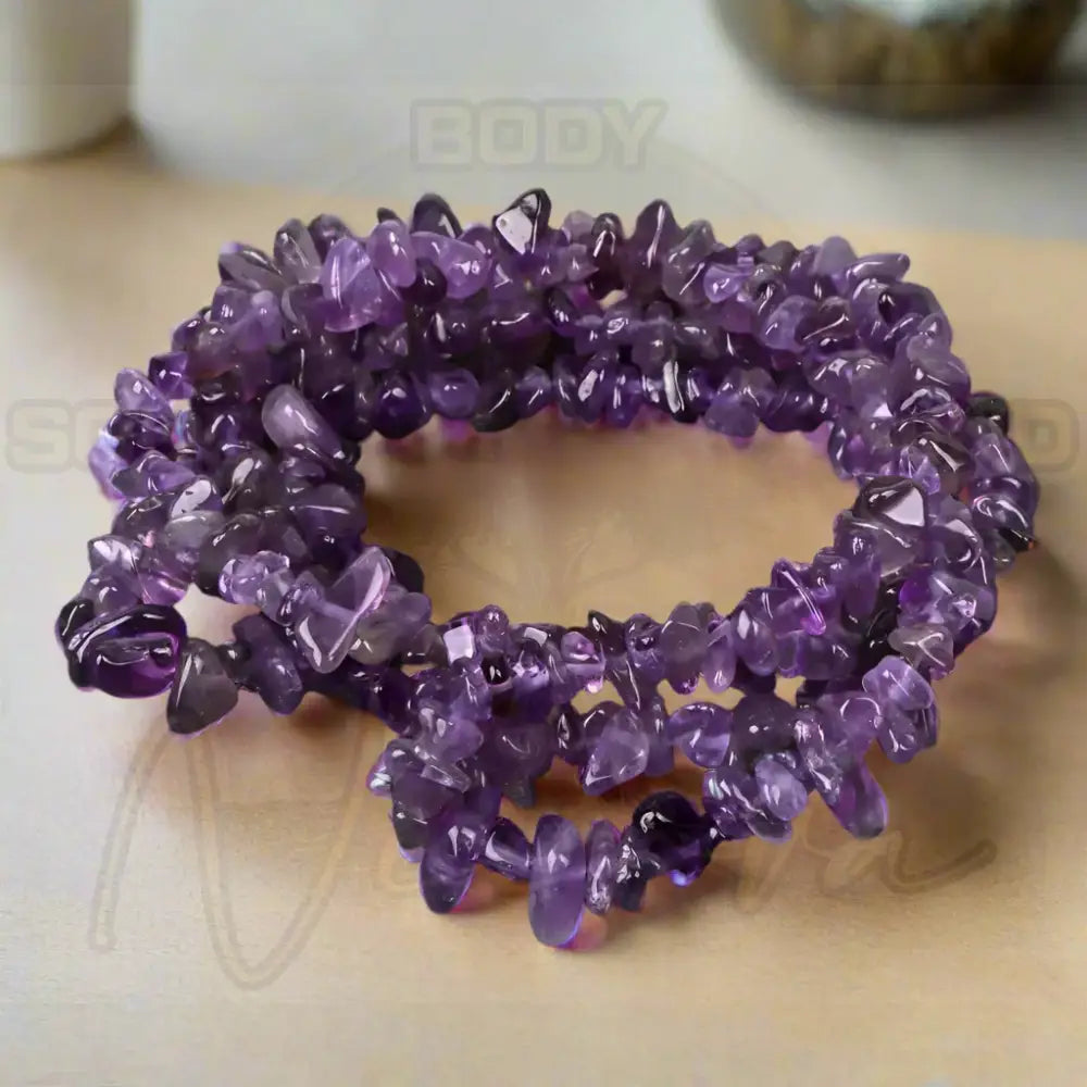 Natuursteen Armband Amethist