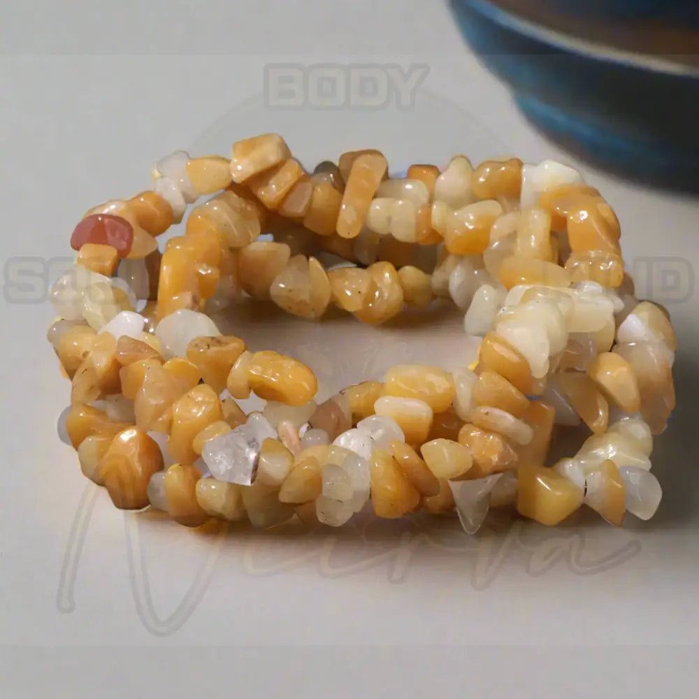 Natuursteen Armband Gele Aventurijn