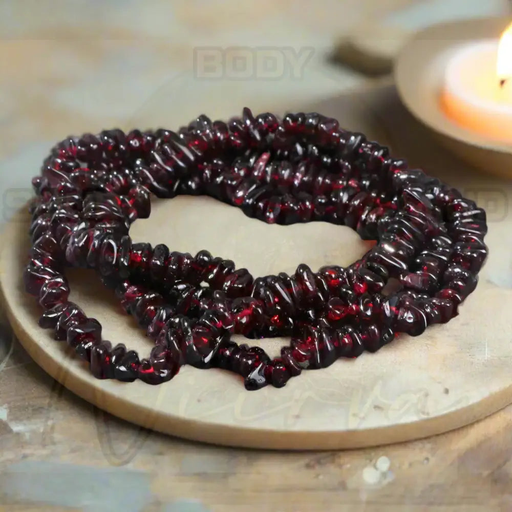 Natuursteen Armband Granaat