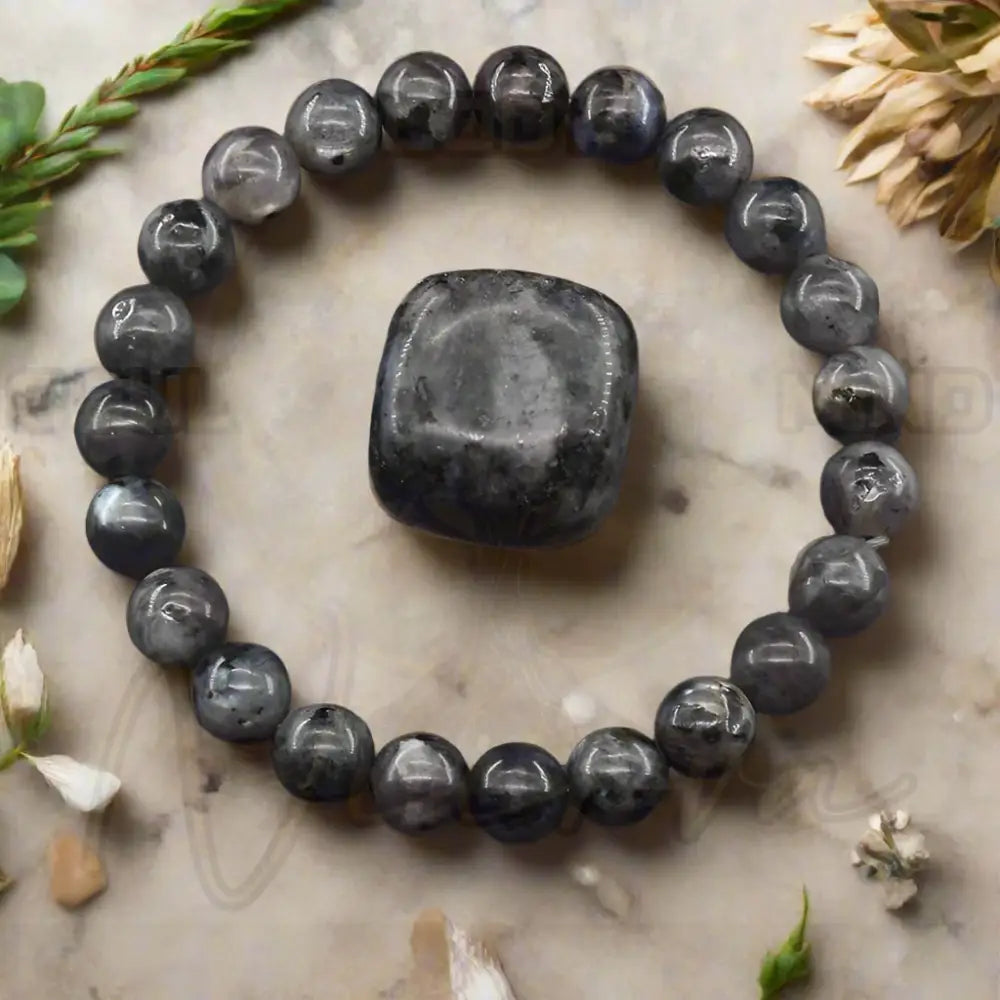 Natuursteen Reiki Armband 15 Labradoriet / 17cm(6.69inch) / 6mm Kralen
