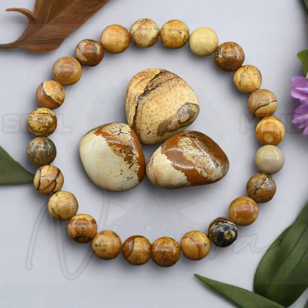 Natuursteen Reiki Armband 16 Beeld / 21cm(8.27inch) / 6mm Kralen