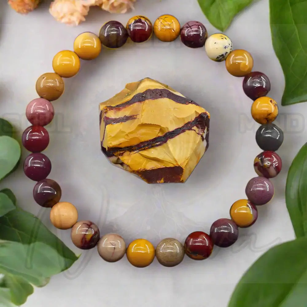 Natuursteen Reiki Armband 33 Dooiersteen / 17cm(6.69inch) / 6mm Kralen