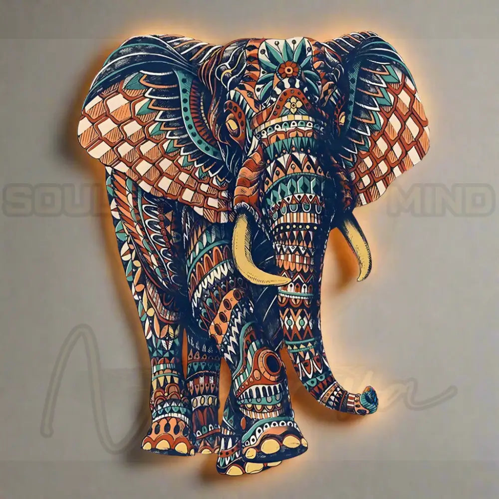 Olifant Houten Puzzel Volwassen M164-A3