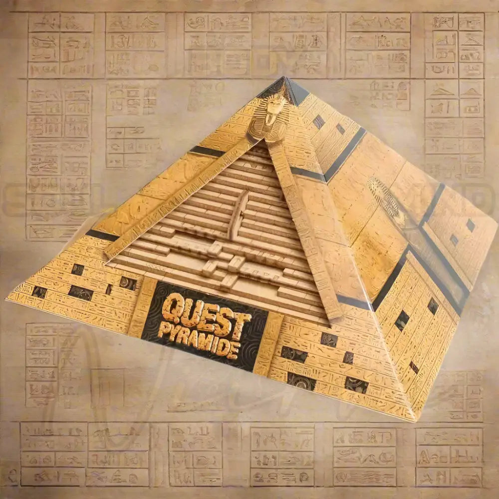 Quest Piramide Puzzeldoos Met Verborgen Vakje