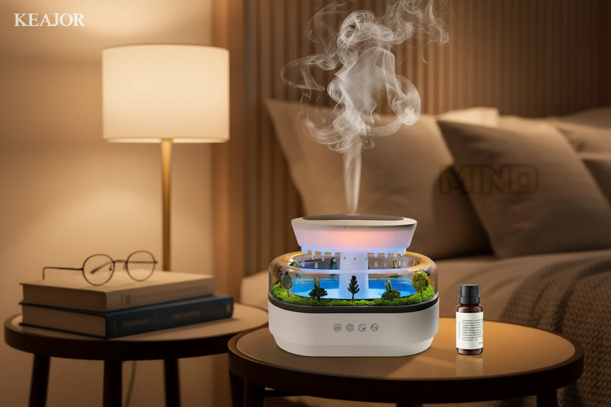 Raindrop Luchtbevochtiger voor Aromatherapie