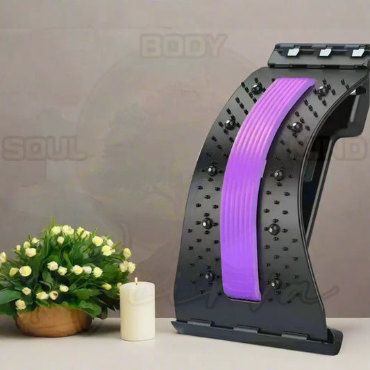 Rugmassage brancard apparatuur Paars