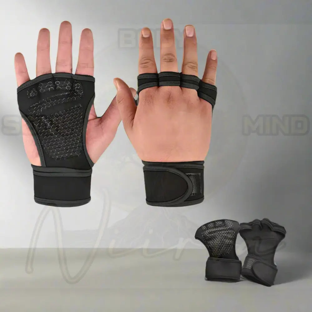 Training Sporthandschoenen A-Zwart / M