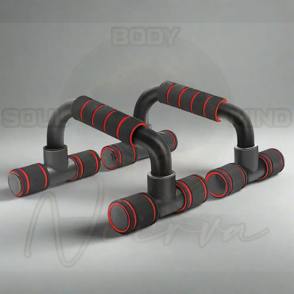 U-Vormige Push-Up Rack - 1 paar Rood