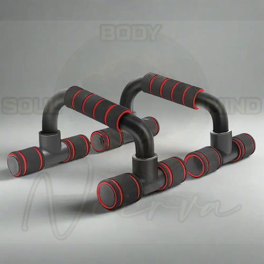 U-Vormige Push-Up Rack - 1 paar Rood