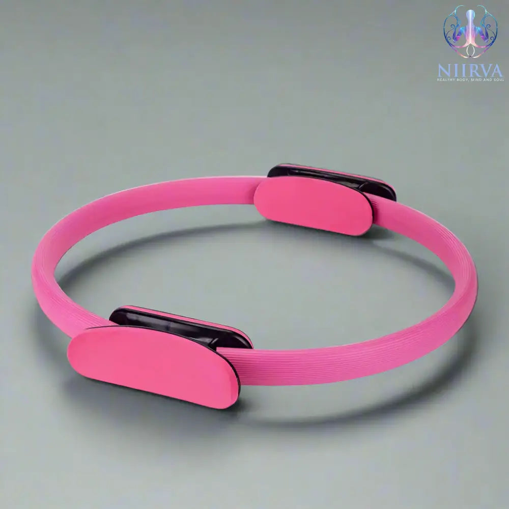 Yoga Fitness Pilates Ring Rose Rood