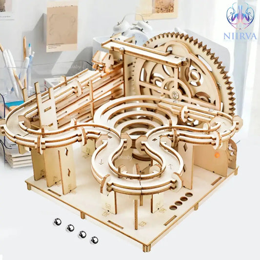 3D Houten Puzzel DIY Mechanische Handleiding