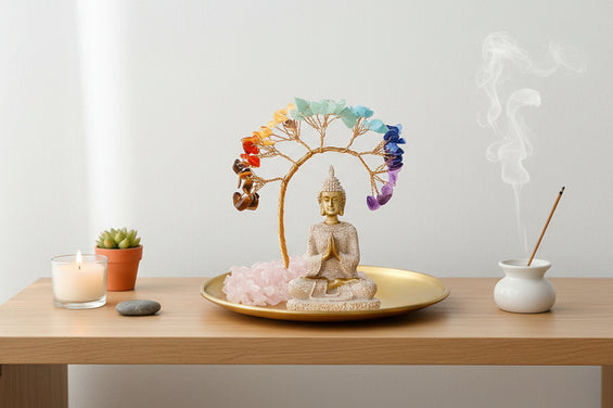 Chakra Boom Meditatie Beeld