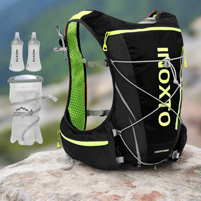 Hydratatie Rugzak – 8L | Voor Hardlopen, Fietsen, Hiking & Marathons – Inclusief 1,5L Waterzak + 500ml Waterfles