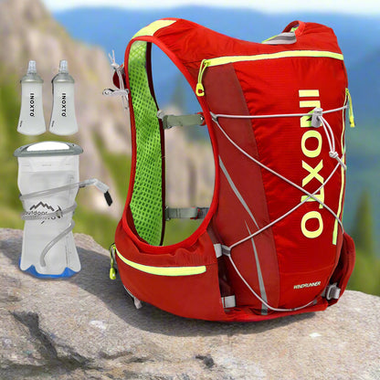 Hydratatie Rugzak – 8L | Voor Hardlopen, Fietsen, Hiking & Marathons – Inclusief 1,5L Waterzak + 500ml Waterfles