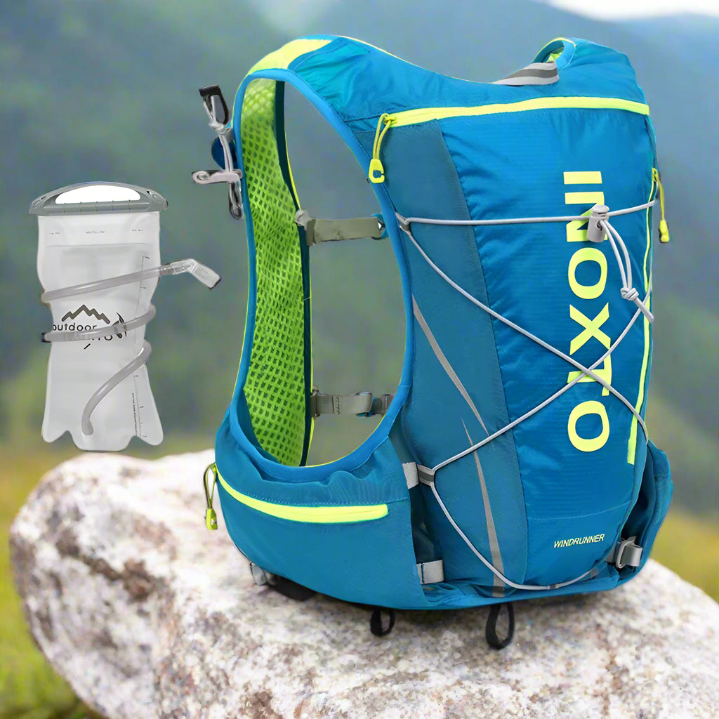 Hydratatie Rugzak – 8L | Voor Hardlopen, Fietsen, Hiking & Marathons – Inclusief 1,5L Waterzak + 500ml Waterfles