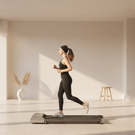 Ultra-Dunne Slimme Walking Pad Loopband – 2.5HP | 300–350 lbs Draagkracht | Bluetooth & App Control