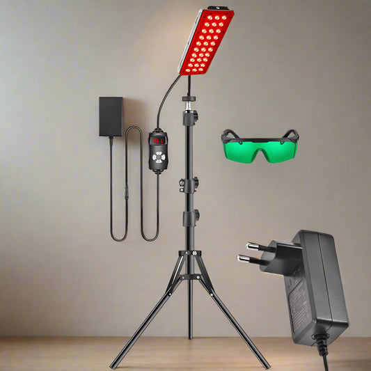 Rode LED-lamp voor lichttherapie