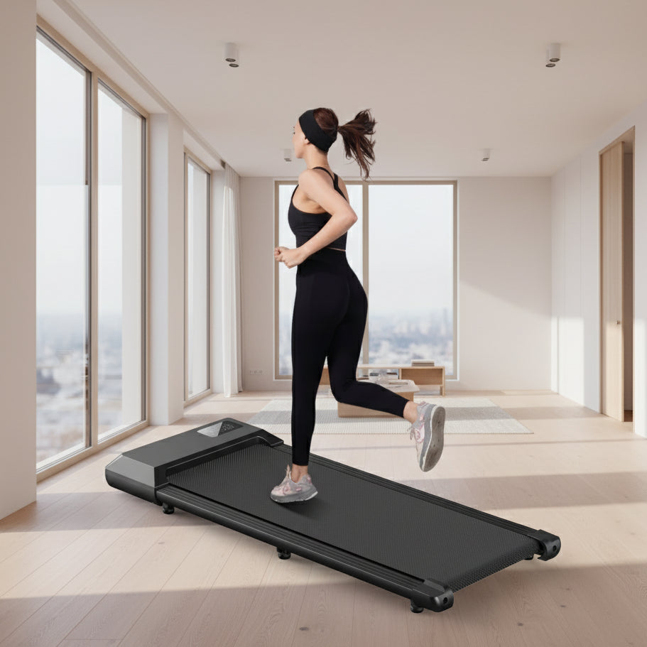 Ultra-Dunne Slimme Walking Pad Loopband – 2.5HP | 300–350 lbs Draagkracht | Bluetooth & App Control