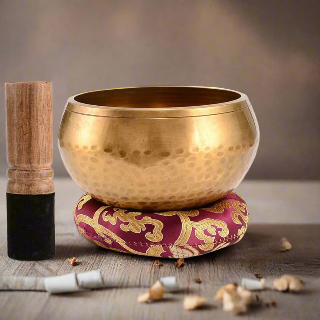 Handgemaakt & Authentiek Tibetaanse Klankschaal Set – 8,5–20 cm