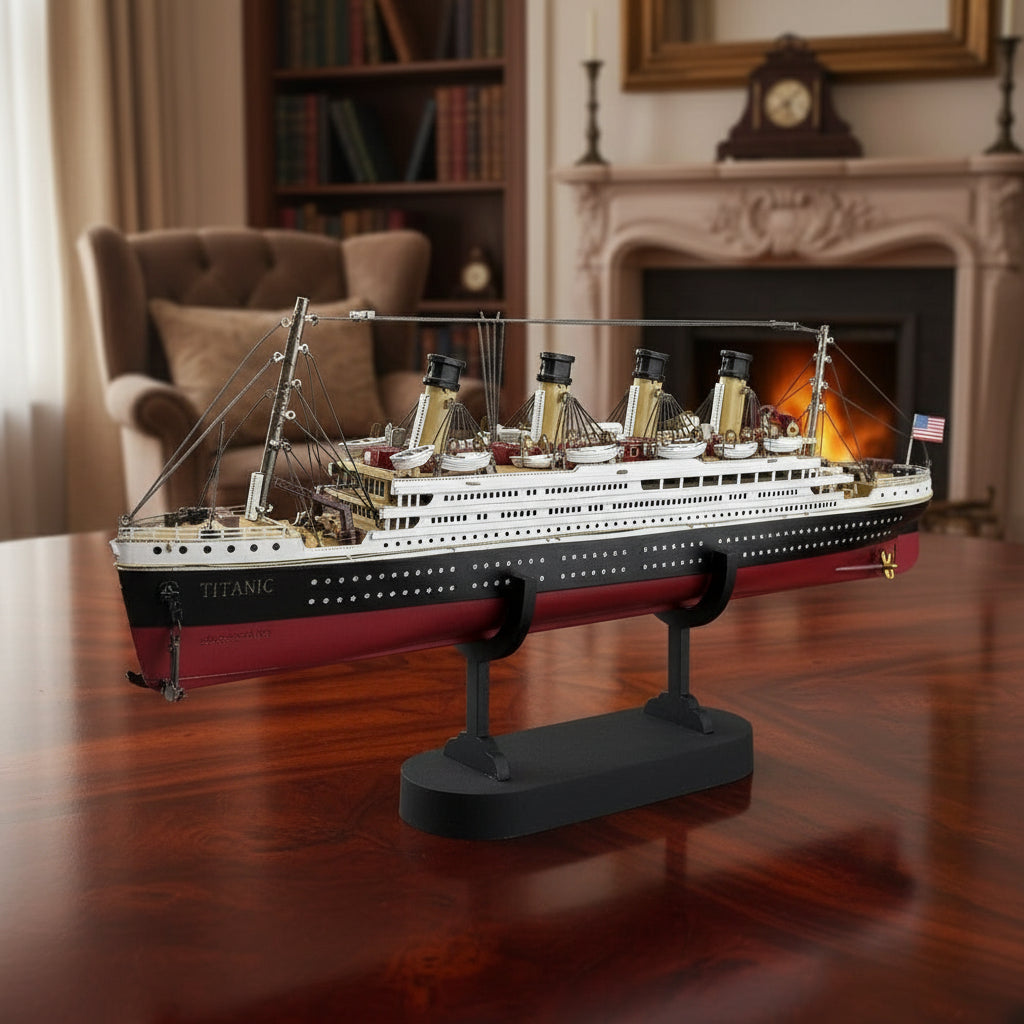 3D Metaalmodel Bouwpakket – 226 Stuks | RVS | 4-Sterren Moeilijkheid