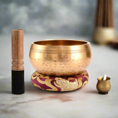 Handgemaakt & Authentiek Tibetaanse Klankschaal Set – 8,5–20 cm