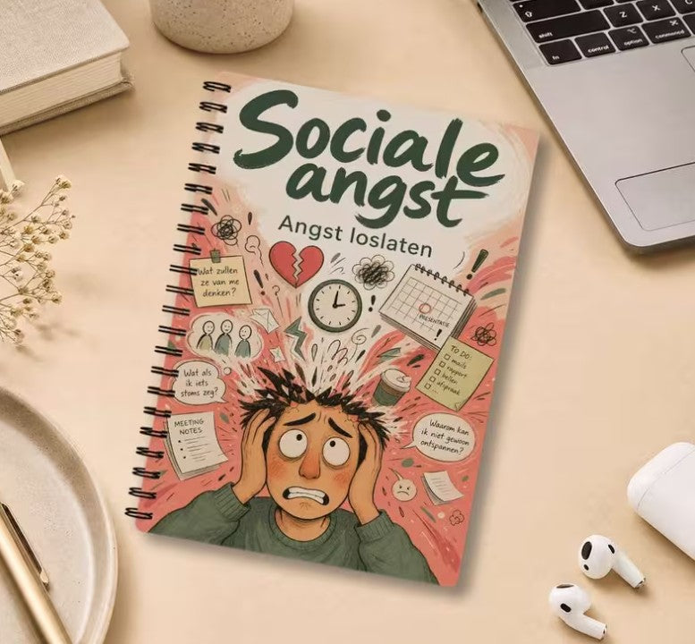 Uitgebreid Werkboek tegen Angst – 45 Pagina’s (ENG/NLD)