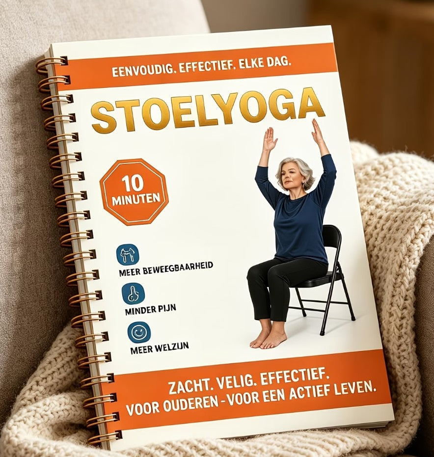 30-Dagen Stoelyoga in het Engels – Versterk je Lichaam, Ontspan je Geest
