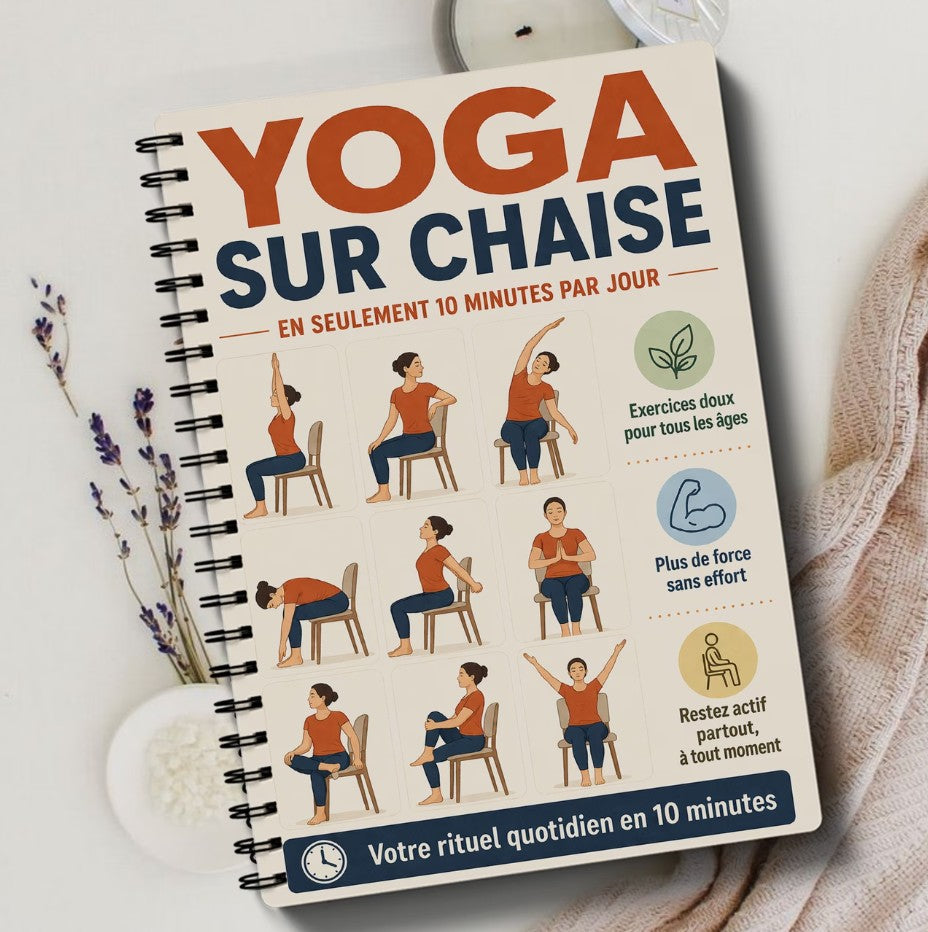 30-Dagen Stoelyoga in het Engels – Versterk je Lichaam, Ontspan je Geest